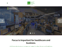 Tablet Screenshot of amcg.com.au